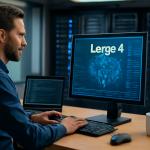 AI-illustratie bij: Europese ontwikkelingen in AI-modellen en hun impact op hosting en datacenters