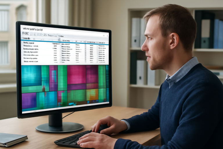 AI-illustratie bij: WinDirStat 2.9.2: update van opensource tool voor schijfruimtebeheer op Windows