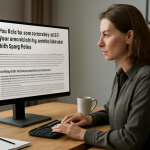 AI-illustratie bij: Onzichtbare watermerken in AI-gegenereerde teksten binnen de Europese Unie