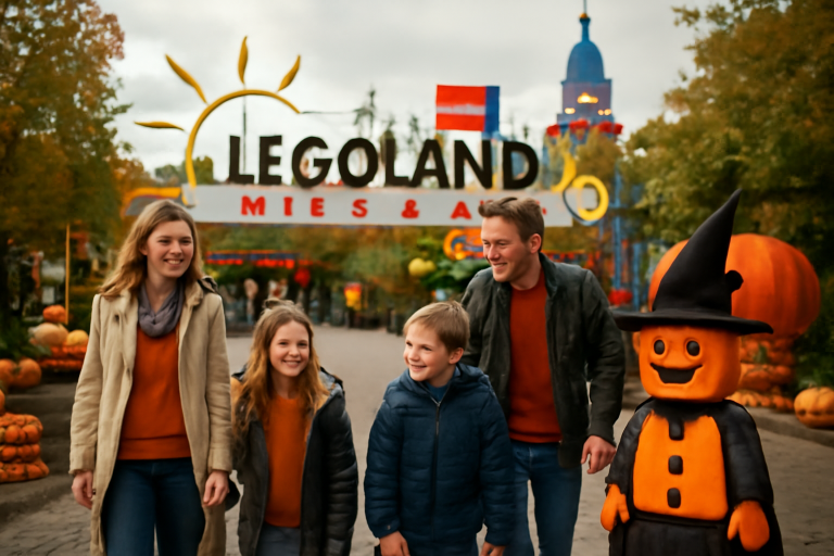 AI-illustratie bij: Herfstvakantie in Billund: een gezinsuitstap met bijzondere activiteiten en aandacht voor reisvoorbereiding