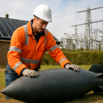 AI-illustratie bij: Overwegingen rond het gebruik van krachtige conventionele wapens en de impact op energie-infrastructuur