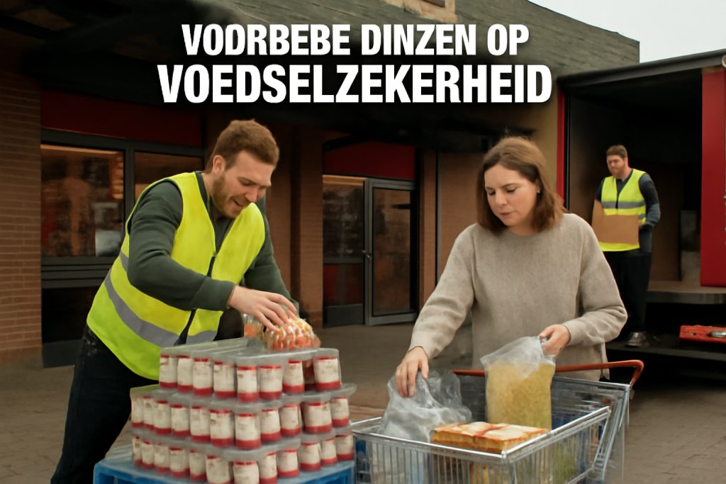 AI-illustratie bij: Voorbereidingen op voedselzekerheid bij supermarkten in noodsituaties