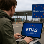 AI-illustratie bij: Voorbereidingen op ETIAS-reisvergunning en waarschuwingen voor nepsites